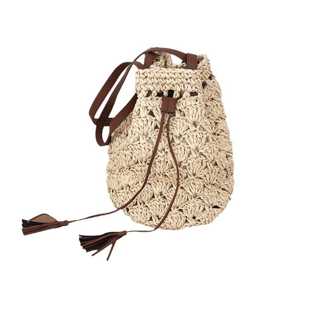 Maré Tassel Bucket Bag