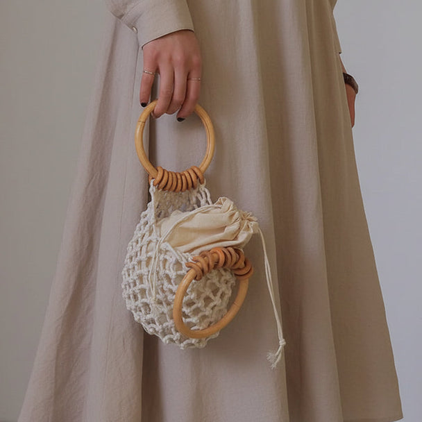 Clara White Mini Bag