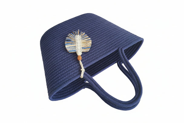 Blue leaf Bag