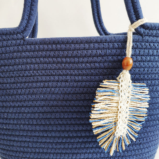 Blue leaf Bag